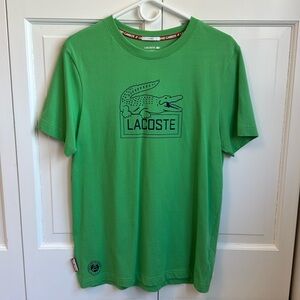 Lacoste green T-shirt - size medium